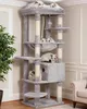 Drapak Dla Dużego Kota Duże Platformy Jaskinia 50X50X153 Cm Podgląd zdjęcia produktu 1