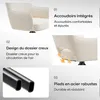 COLAMY Drehstühle, 2er-Set, Premium-Drehstühle mit halben Produktbild-Vorschau 16
