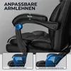Yaheetech Ergonomischer Bürostuhl, höhenverstellbarer Produktbild-Vorschau 6