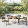 home24 Sonnenschirm - Grau Produktbild-Vorschau 2