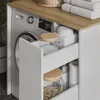 Wasmachinekast Vicco Viktor Wit/Artisanaal eiken 93.6 x Productafbeelding-voorbeeld 4