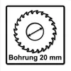 Festool Feinzahn-Sägeblatt 160x2,2x20 W48 Produktbild-Vorschau 15