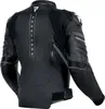 Rebelhorn Veloce Motorrad Lederjacke, schwarz/weiß, 52 Produktbild-Vorschau 11