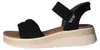 Skechers Slip-Ins: Bobs Sun Ray  Sandalen Plat - Zwart - Voir les images du produit 18