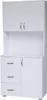 Küchenbuffet Blanca 180x80x40 cm mit Regalfächern und Produktbild-Vorschau 1