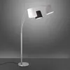 JUST LIGHT LED Stehlampe MELVIN Stoffschirme Mit drei Produktbild-Vorschau 3