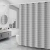 Duschvorhang 180x200cm inkl. Ringe Badewannenvorhang PEVA Produktbild-Vorschau 1