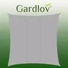 GARDLOV 23164 Sonnensegel 3,6x3,6 m grau Produktbild-Vorschau 13