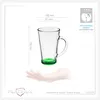 PLATINUX Bunte Kaffeegläser Teegläser mit Griff 360ml Set 6 Produktbild-Vorschau 4