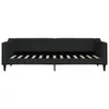 vidaXL Letto da giorno nero 80x200 cm in tessuto Anteprima dell’immagine prodotto 3