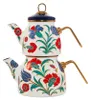 Serenk 2-teiliges Emaille-Teekannen-Set – 1,1 L + 2,1 L, Produktbild-Vorschau 3