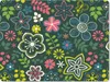 MuchoWow® Mauspad Mousepad Blätter - Muster - Blumen 40x30 Produktbild-Vorschau 1