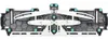 A top-down view of a miter box and protractor tool. Produktbild-Vorschau
