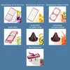 A collage of different kitchen tools and their results. Anteprima dell’immagine prodotto