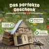 Insektenhotel Wetterfest Metalldach zooprinz | Massivholz | Produktbild-Vorschau 6