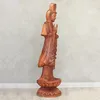 Guanyin Guan Yin Holz Figur Skulptur Bali Schnitzerei Holz Produktbild-Vorschau 4