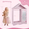 Armoire pour enfants COSTWAY en forme de maison, penderie Voir les images du produit 3