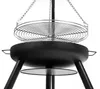 Trojnohý záhradný krb LEHMANN MONTANA s rámom 60 cm Náhľad obrázku produktu 10