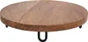 Servierbrett auf Fuß, Mangoholz, Höhe: 60 mm, ø: 290 mm Produktbild-Vorschau 1