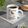 Huhn mit Eiern Kaffeebecher mit Spruch Ich kacke Frühstück Produktbild-Vorschau 8