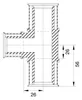 Wavin Tigris M5 T-Stück Pressfitting Messing 32 mm für Produktbild-Vorschau 2