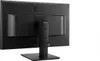 The back of a black LG monitor on a white background. Voir les images du produit