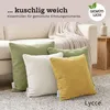 Lycce 2er Set Kissenhülle Bouclé 40x40 cm senf Produktbild-Vorschau 7