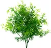 Bouquet Branche Artificielle Verte Densité Feuilles Voir les images du produit 3
