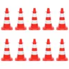 vidaXL Jeu de cônes de signalisation avec 10 m de chaîne Voir les images du produit 2