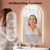 HOKO Miroir de salle de bain anti-buée LED Miroir arqué Voir les images du produit 8