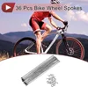 36 Set 12G Fahrradspeichen 259mm Fahrradspeichen 45 Stahl Produktbild-Vorschau 1
