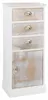 vidaXL Beistellschrank 38x28x86 cm Massivholz Paulownia Produktbild-Vorschau 7