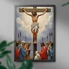Malen nach Zahlen Erwachsene Religion Jesus Kreuz 50x40 - Produktbild-Vorschau 4
