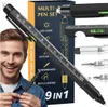 Multifunktionaler taktischer Stift, 9-in-1-Metall-Multitool Produktbild-Vorschau 1