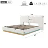 Flieks Polsterbett 180x200cm mit Led, Hydraulisches Produktbild-Vorschau 5