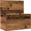 A wooden storage chest with its lid open, shown against a white background. Náhľad obrázku produktu