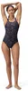 Speedo Hyperboom Medalist Badeanzug Damen, Farbe:Schwarz, Produktbild-Vorschau 2