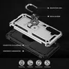 An exploded view of a phone case with labels indicating its features. Produktbild-Vorschau
