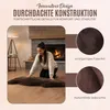 Echtes Lammfell 110cm Schaffell 100 % Naturfell – Produktbild-Vorschau 4