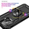 Redmi 10C Hülle, Dual Layer Robust Militäre Schutzhülle mit Produktbild-Vorschau 5