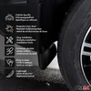 Parafango per Peugeot 301 Citroen C-Elysee 2012-22 ABS nero Anteprima dell’immagine prodotto 3