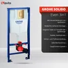 GROHE Vorwandelement Solido + Wand Hänge WC Sofi Slim Produktbild-Vorschau 3