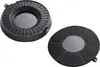 Two charcoal filters for a range hood, shown from a diagonal angle against a white background. Voir les images du produit