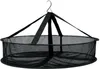 A black mesh drying rack with a hook for hanging. Produktbild-Vorschau