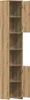 vidaXL Badschrank Artisan-Eiche 30x30x183,5 cm Produktbild-Vorschau 5