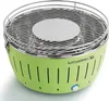 A green LotusGrill XL charcoal grill is shown against a white background. Náhled obrázku produktu