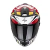 Scorpion Exo-491 Pirate Helm, schwarz/weiß/rot, XL (61/62) Produktbild-Vorschau 3