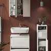Badmöbel-Set Vicco Majest Weiß Hochglanz 3 Teile, Model Produktbild-Vorschau 8
