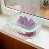 SuperButelki - Szklany pojemnik z pokrywką, 0,63l, 630ml, Podgląd zdjęcia produktu 5