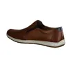 Rieker Herren Slipper Leder Halbschuh Lochmuster Stretch Produktbild-Vorschau 42